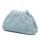 Boucle Curly Raffia The Mini Pouch Crossbody